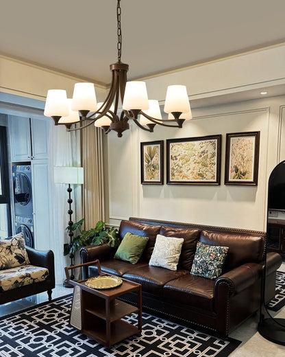 Ardena Classic Chandelier - Elegant Design with Crystal Accents