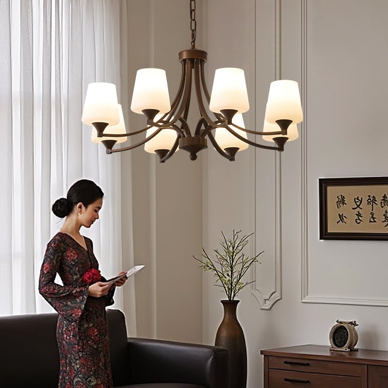 Ardena Classic Chandelier - Elegant Design with Crystal Accents
