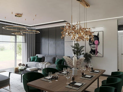 Luminex Pendant Lamp - Adjustable Height, Energy-Efficient LED Lightin