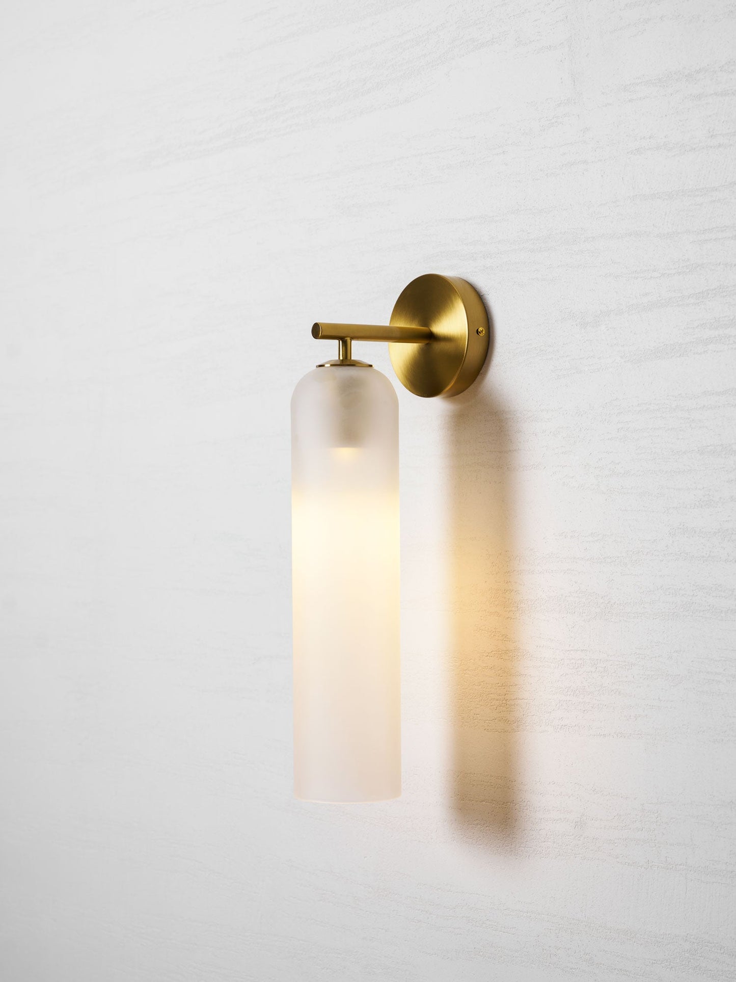 Elegant Art Glass Sconce with LED Lighting and Unique Design