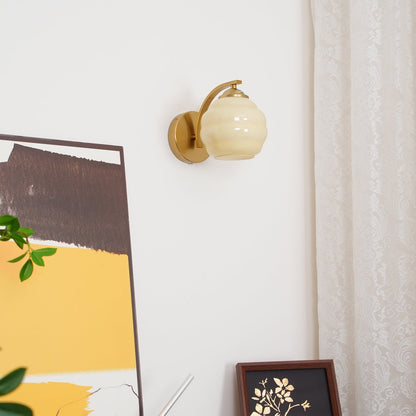 Art Deco Vintage Wall Lamp with Adjustable Brightness and Elegant Desi