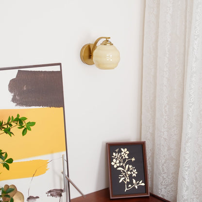 Art Deco Vintage Wall Lamp with Adjustable Brightness and Elegant Desi