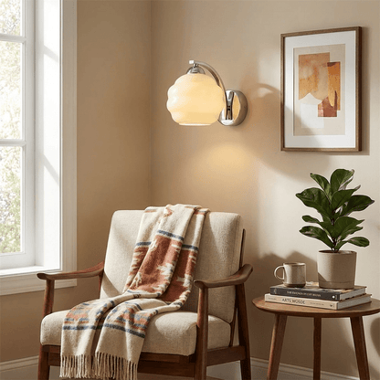 Art Deco Vintage Wall Lamp with Adjustable Brightness and Elegant Desi