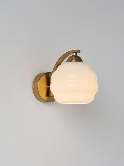 Art Deco Plug-in Wall Lamp with Adjustable Brightness & Modern Design