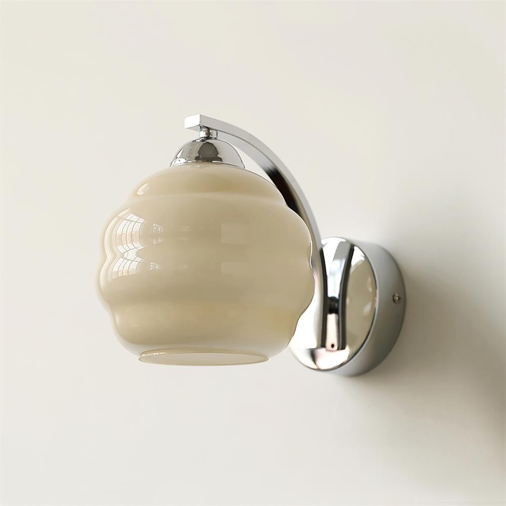Art Deco Plug-in Wall Lamp with Adjustable Brightness & Modern Design