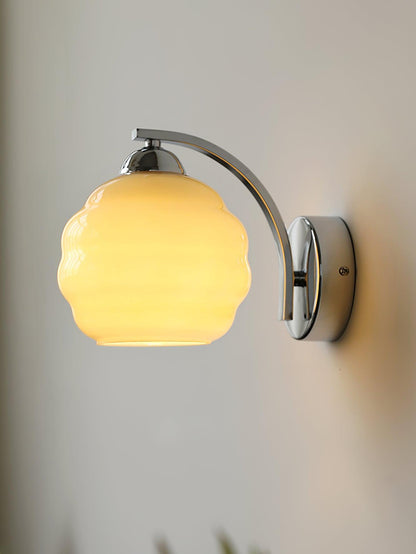Art Deco Vintage Wall Lamp with Adjustable Brightness and Elegant Desi
