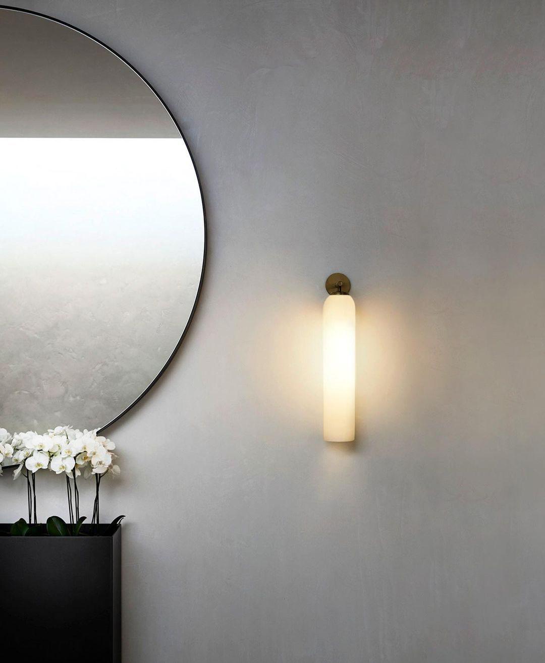 Elegant Art Glass Sconce with LED Lighting and Unique Design
