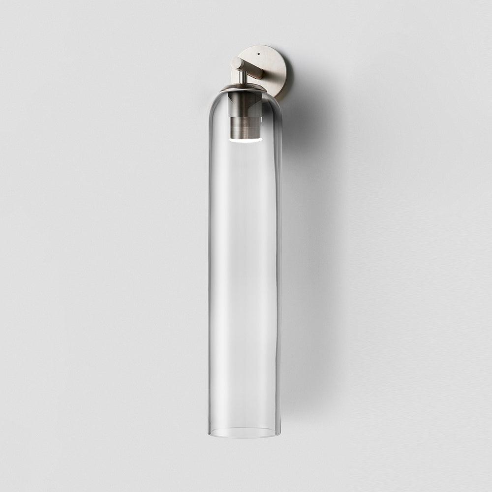 Elegant Art Glass Sconce with LED Lighting and Unique Design