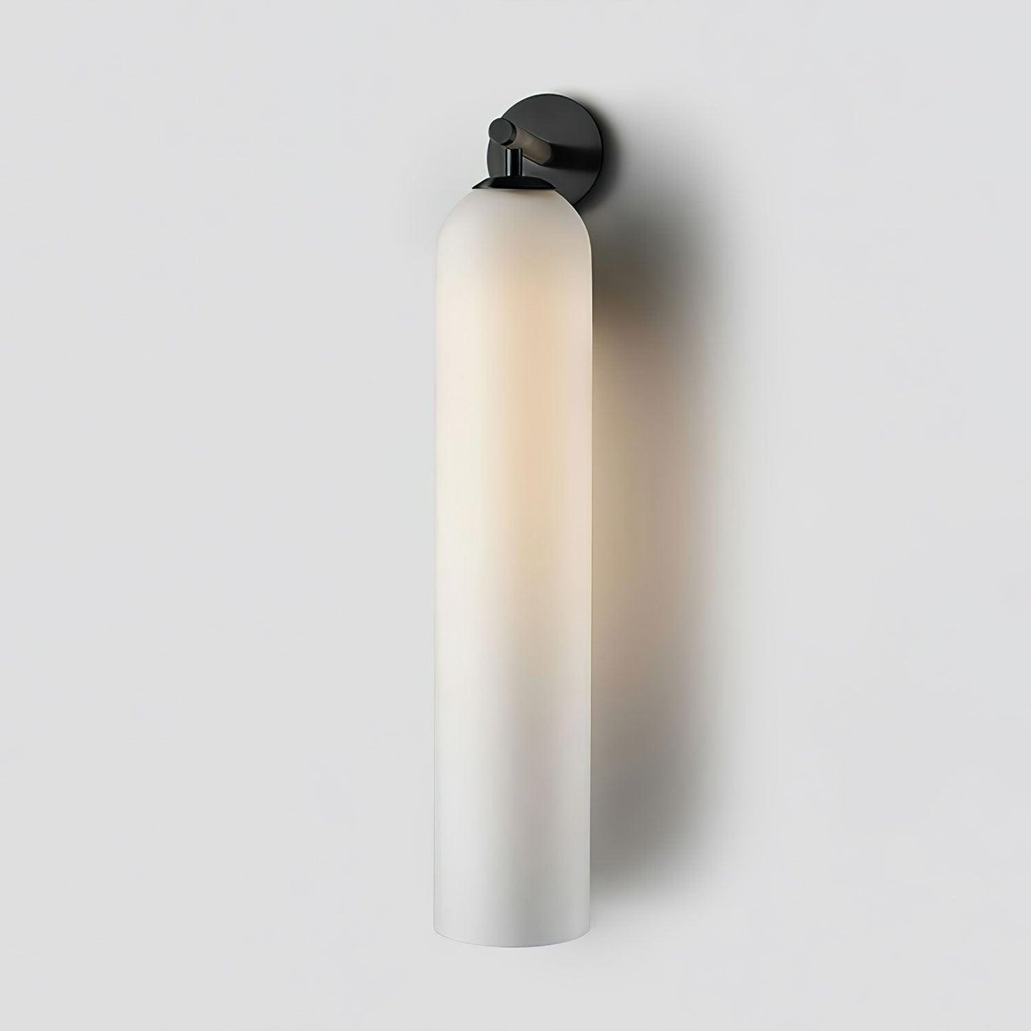 Elegant Art Glass Sconce with LED Lighting and Unique Design