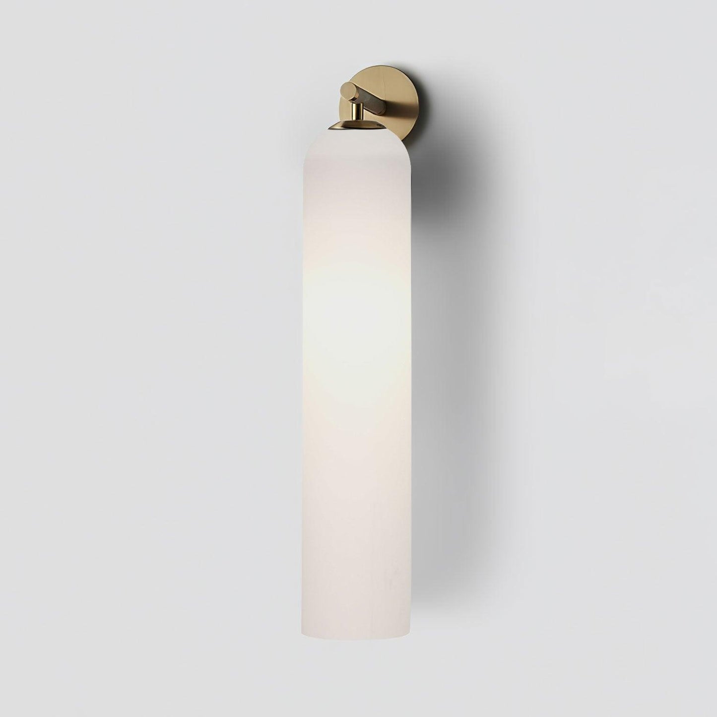 Elegant Art Glass Sconce with LED Lighting and Unique Design