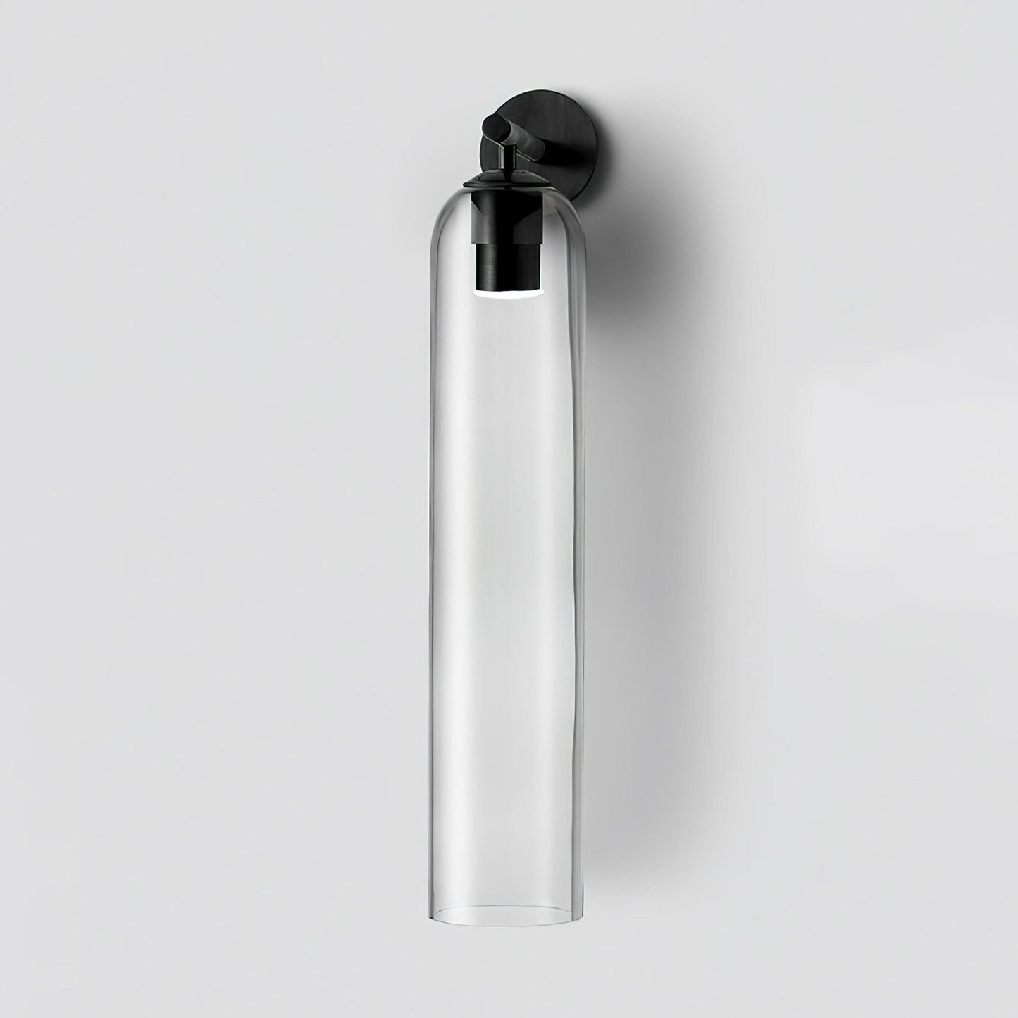 Elegant Art Glass Sconce with LED Lighting and Unique Design