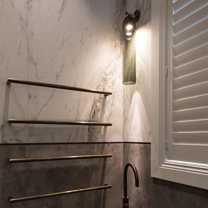 Elegant Art Glass Sconce with LED Lighting and Unique Design