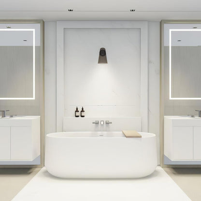 Elegant Conical Glass Wall Lamp - Soft Ambient Lighting & Energy Effic