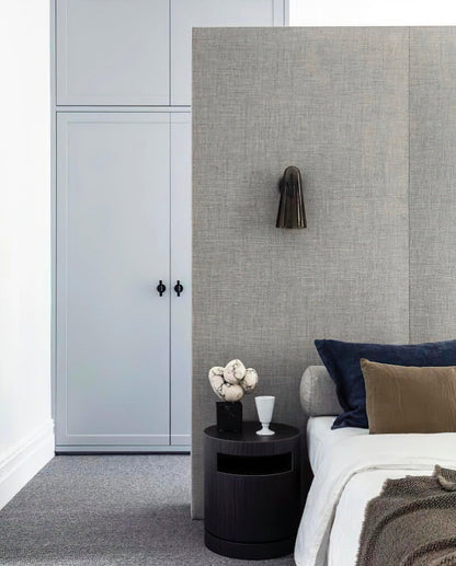 Elegant Conical Glass Wall Lamp - Soft Ambient Lighting & Energy Effic