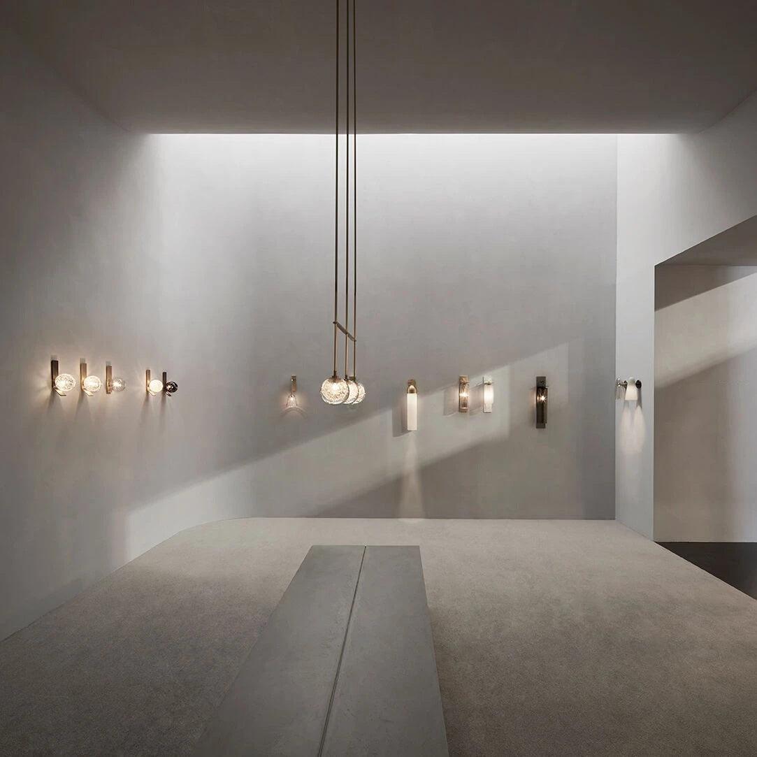 Elegant Conical Glass Wall Lamp - Soft Ambient Lighting & Energy Effic