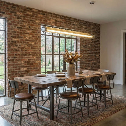 Artisan Glass Linearity Chandelier - Elegant Design with Dimmable LED