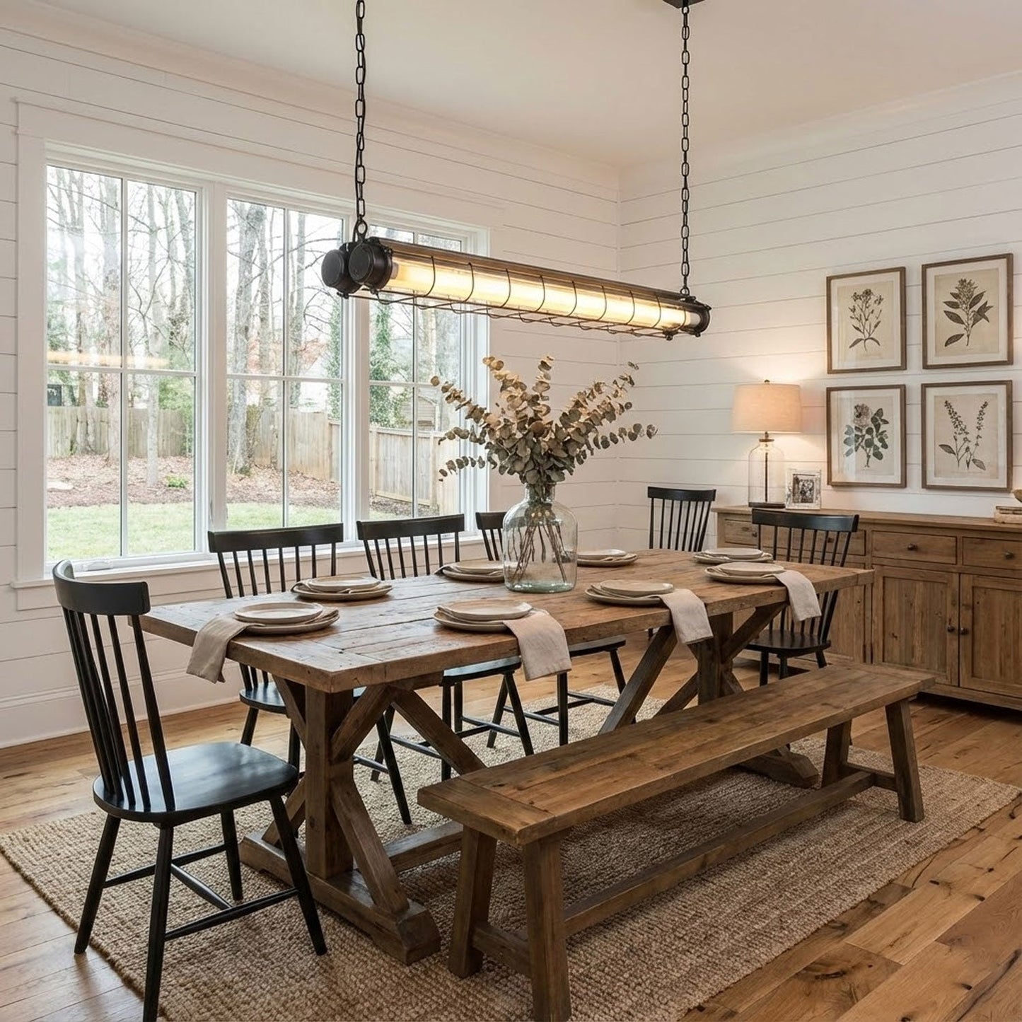 Artisan Glass Linearity Chandelier - Elegant Design with Dimmable LED