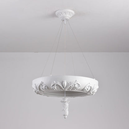 Elegant Artistic Carved Chandelier with Adjustable Brightness & Unique