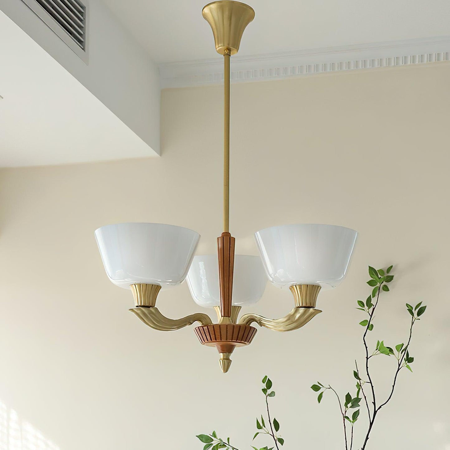 Ascher Modern Chandelier - Adjustable Height, Elegant Design