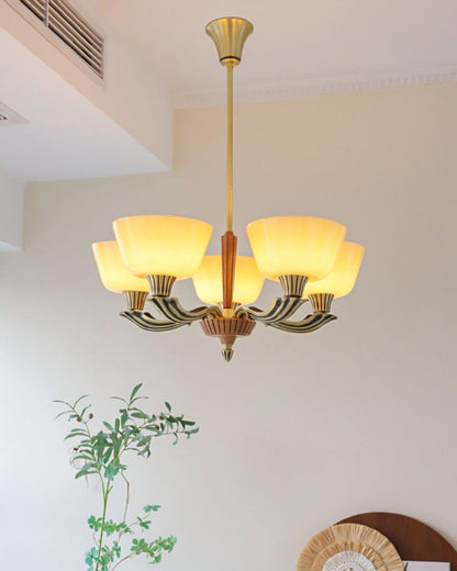 Ascher Modern Chandelier - Adjustable Height, Elegant Design