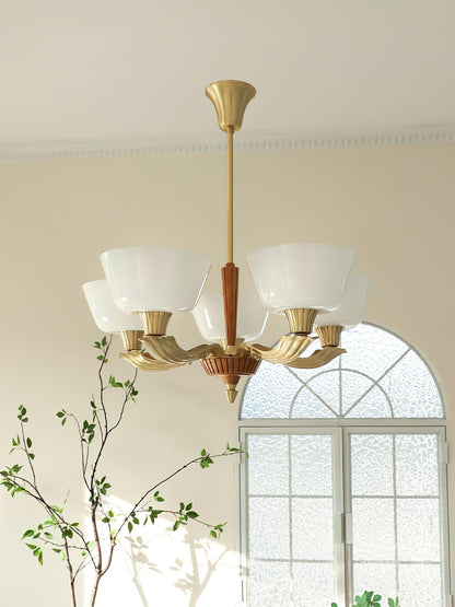 Ascher Modern Chandelier - Adjustable Height, Elegant Design