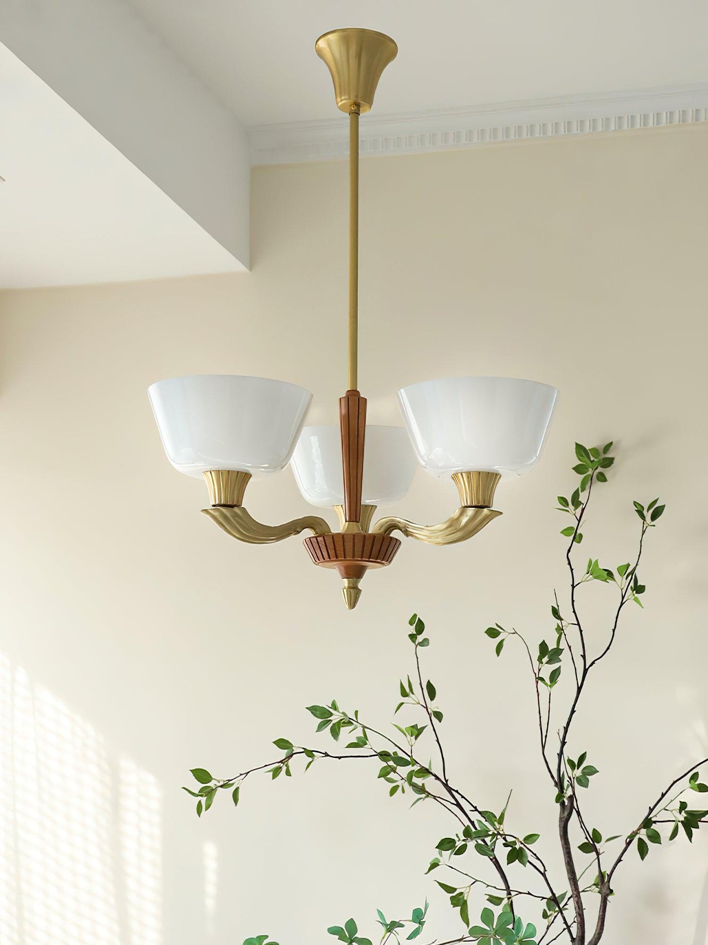 Ascher Modern Chandelier - Adjustable Height, Elegant Design