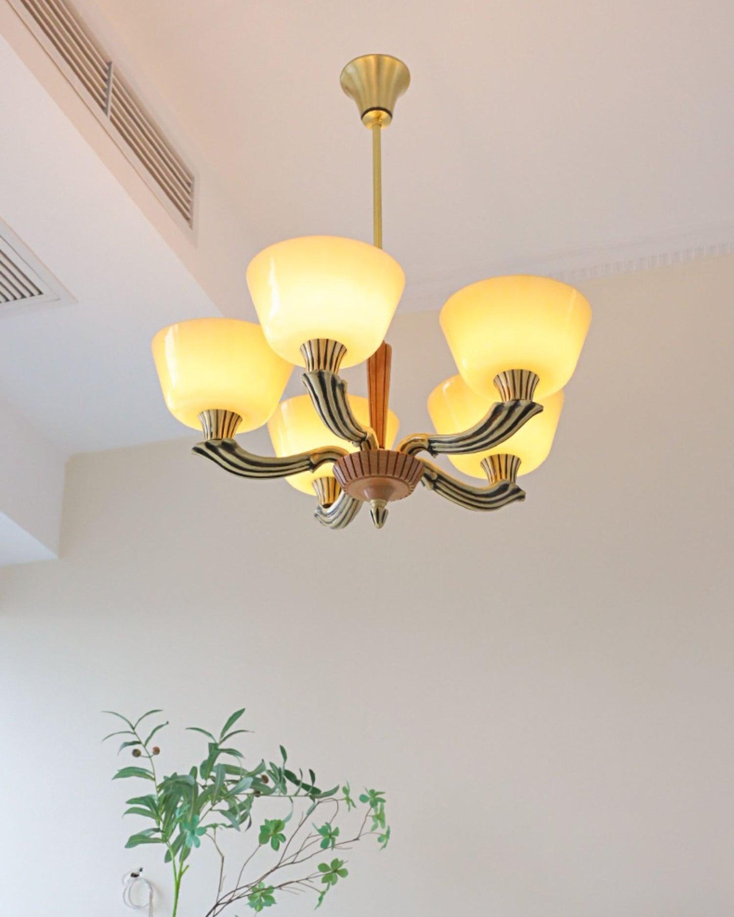 Ascher Modern Chandelier - Adjustable Height, Elegant Design