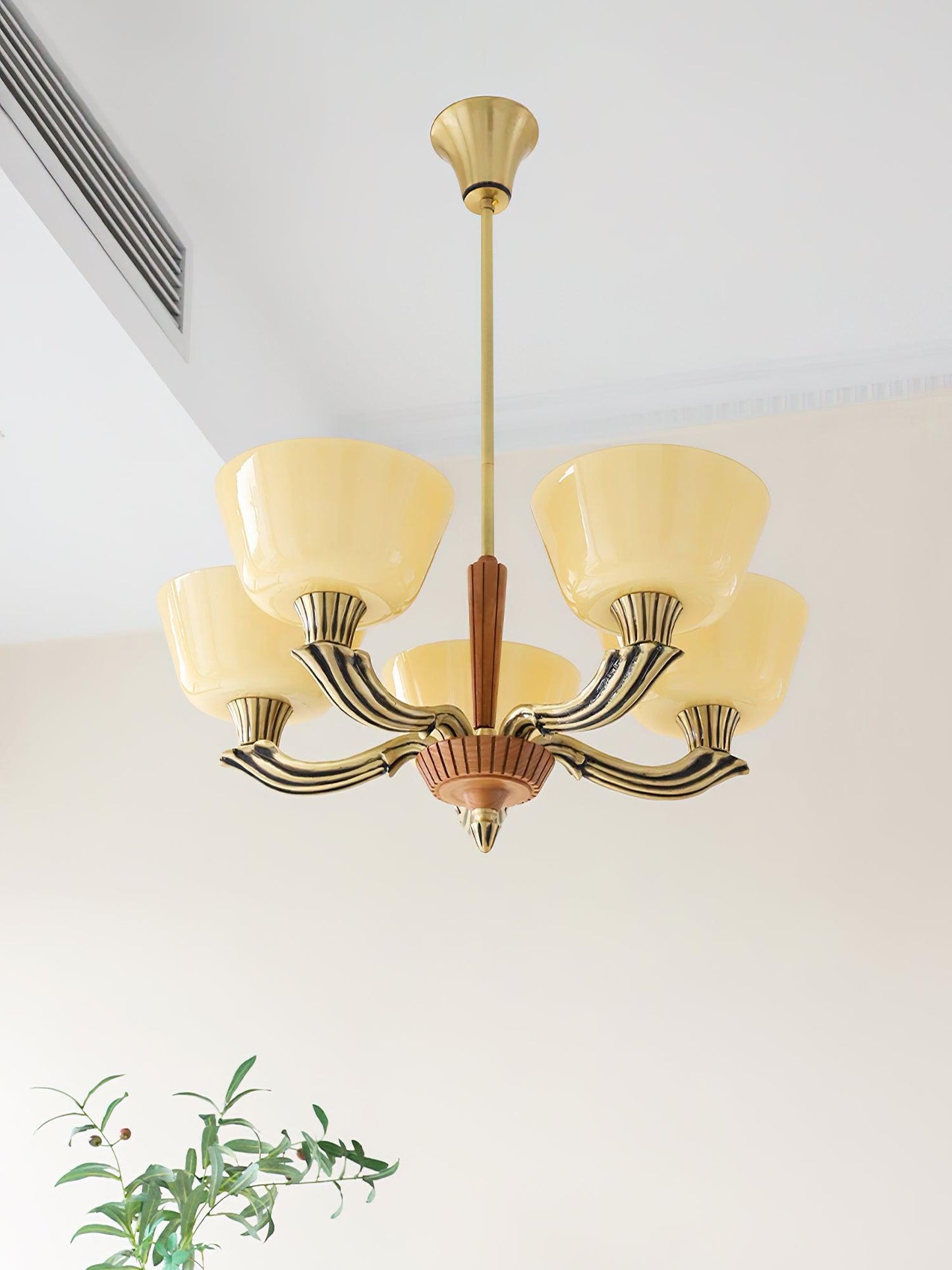 Ascher Modern Chandelier - Adjustable Height, Elegant Design