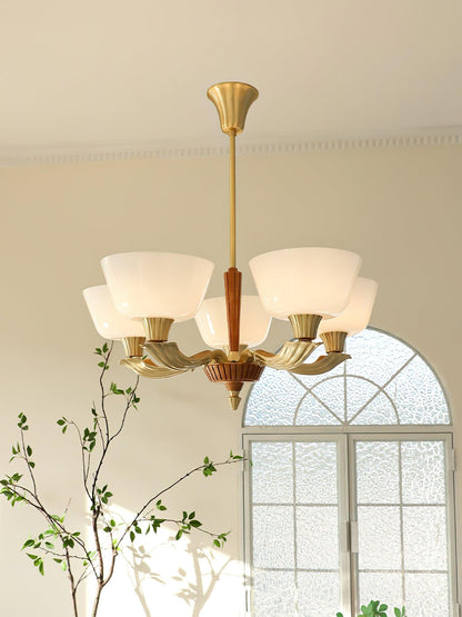 Ascher Modern Chandelier - Adjustable Height, Elegant Design