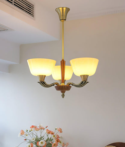 Ascher Modern Chandelier - Adjustable Height, Elegant Design