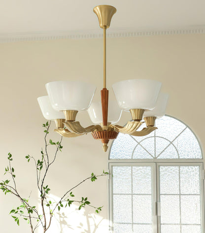 Ascher Modern Chandelier - Adjustable Height, Elegant Design