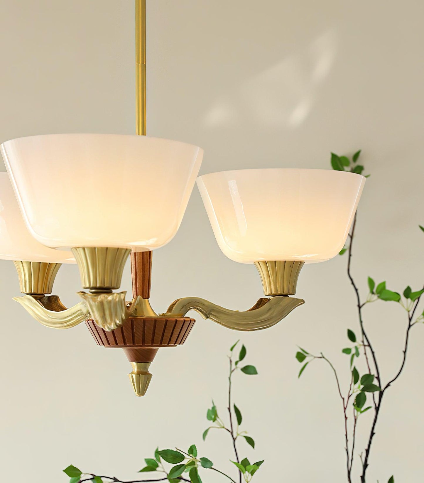 Ascher Modern Chandelier - Adjustable Height, Elegant Design