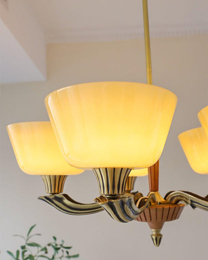 Ascher Modern Chandelier - Adjustable Height, Elegant Design