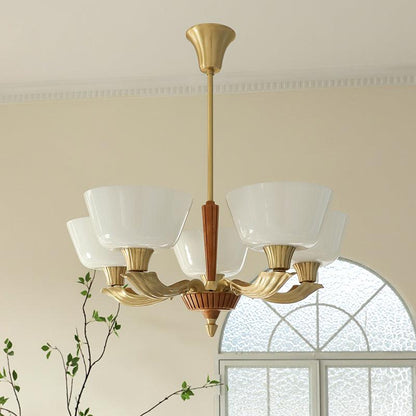 Ascher Modern Chandelier - Adjustable Height, Elegant Design