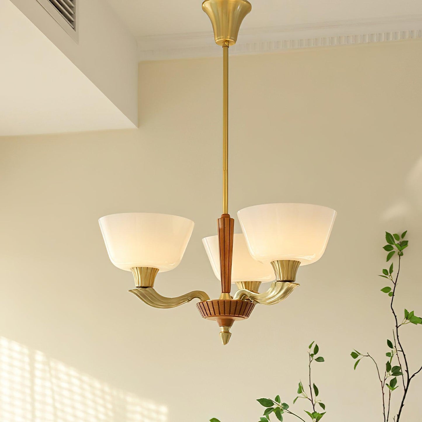 Ascher Modern Chandelier - Adjustable Height, Elegant Design