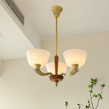 Ascher Modern Chandelier - Adjustable Height, Elegant Design