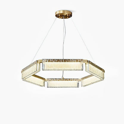 Modern LED Chandelier with Dimmable Brightness and Energy Efficiency