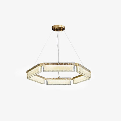 Modern LED Chandelier with Dimmable Brightness and Energy Efficiency