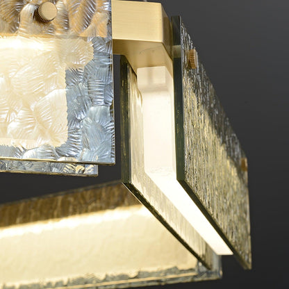 Modern LED Chandelier with Dimmable Brightness and Energy Efficiency