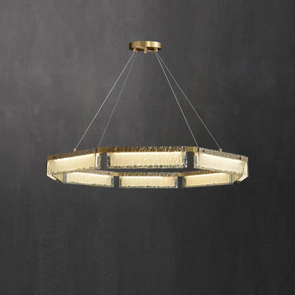 Modern LED Chandelier with Dimmable Brightness and Energy Efficiency
