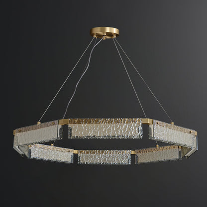 Modern LED Chandelier with Dimmable Brightness and Energy Efficiency