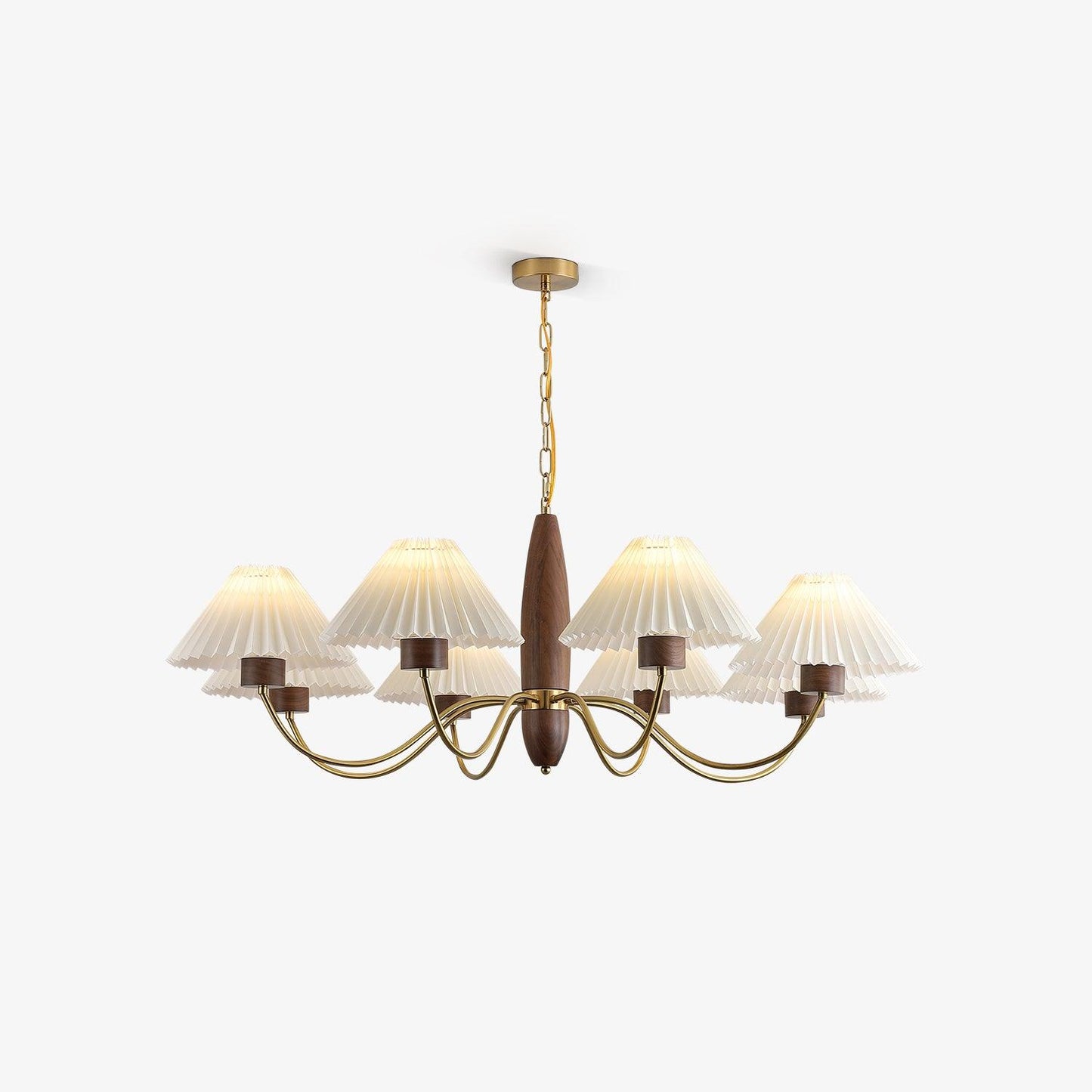 Asquith Chandelier - Elegant Design with Adjustable Height & LED Compa