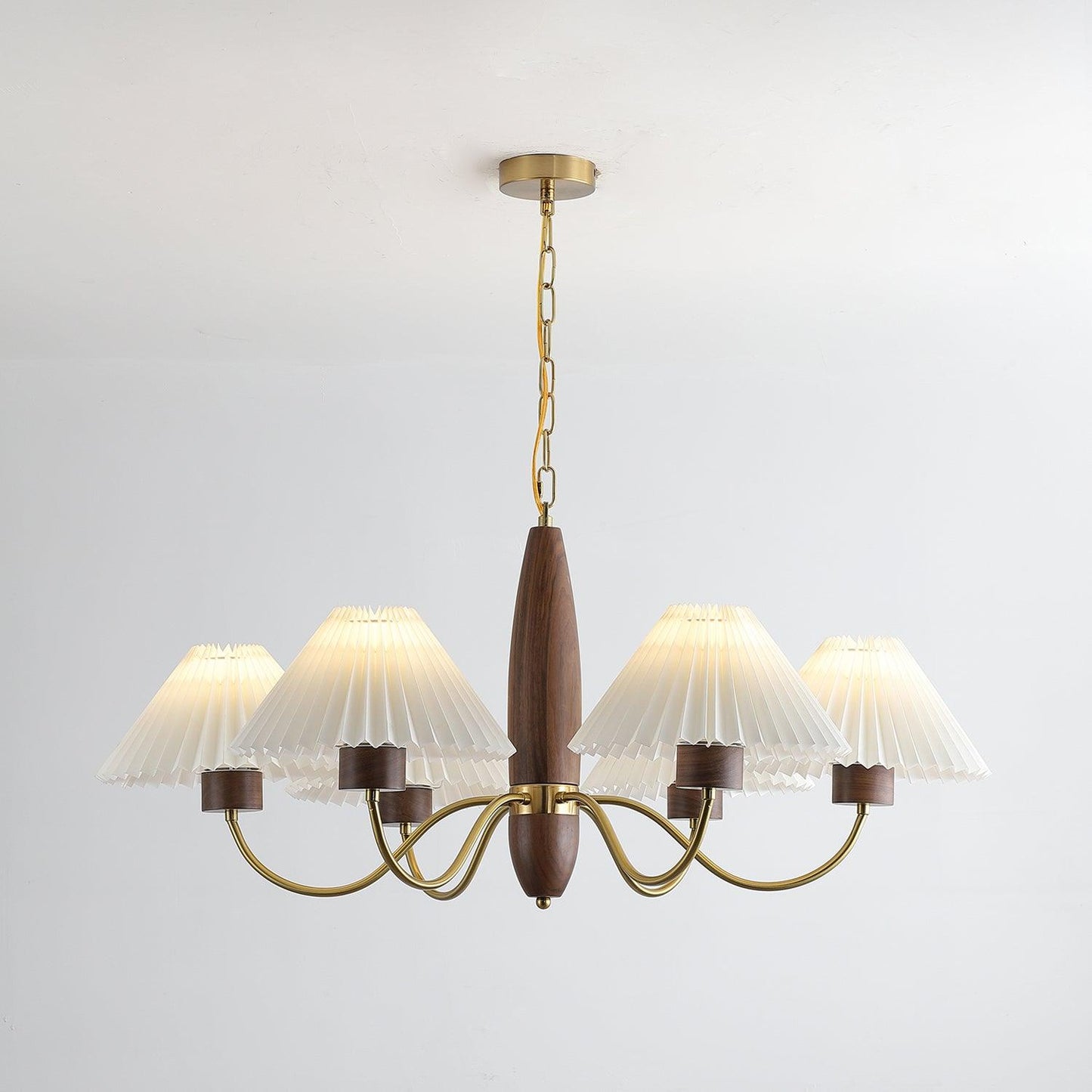 Asquith Chandelier - Elegant Design with Adjustable Height & LED Compa