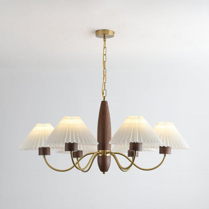 Asquith Chandelier - Elegant Design with Adjustable Height & LED Compa
