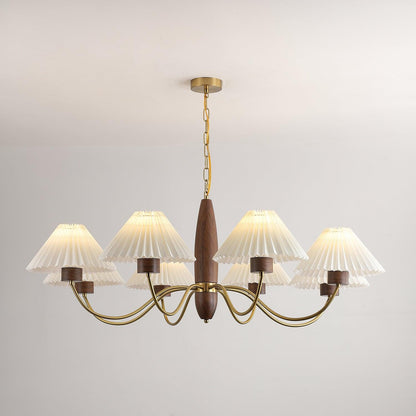 Asquith Chandelier - Elegant Design with Adjustable Height & LED Compa