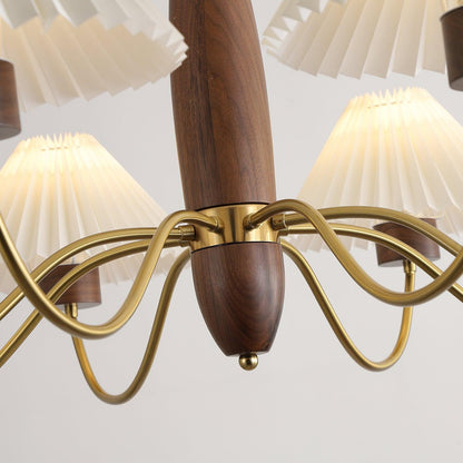 Asquith Chandelier - Elegant Design with Adjustable Height & LED Compa