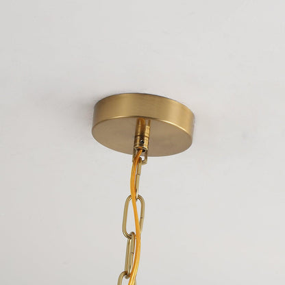 Asquith Chandelier - Elegant Design with Adjustable Height & LED Compa