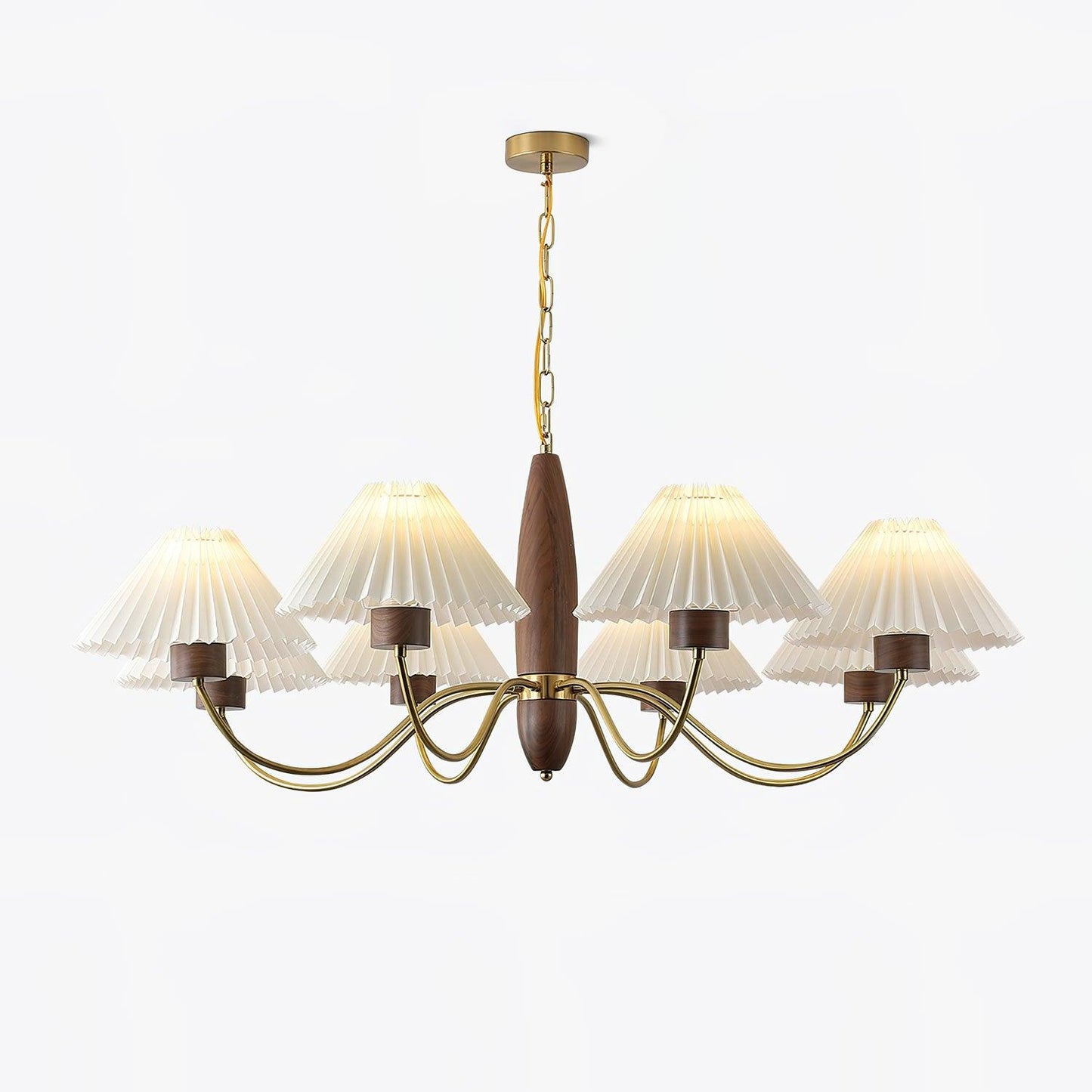 Asquith Chandelier - Elegant Design with Adjustable Height & LED Compa