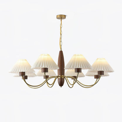 Asquith Chandelier - Elegant Design with Adjustable Height & LED Compa