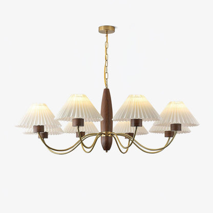 Asquith Chandelier - Elegant Design with Adjustable Height & LED Compa
